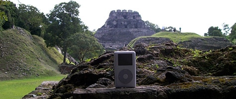 Photo of the Week: iPod photo in Belize