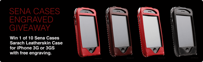 Sena Cases Engraved Giveaway – Winners Announced