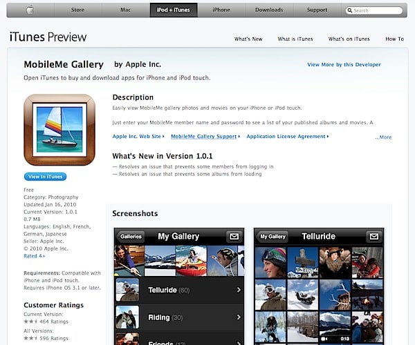 Apple launches iTunes Preview for iPhone, iPod touch apps