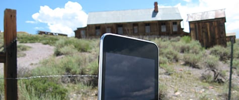 Photo of the Week: iPod touch in California