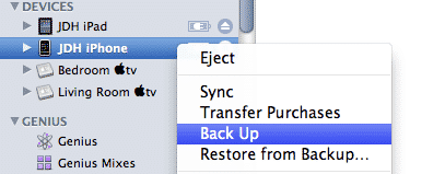 Upgrading to a new iPhone
