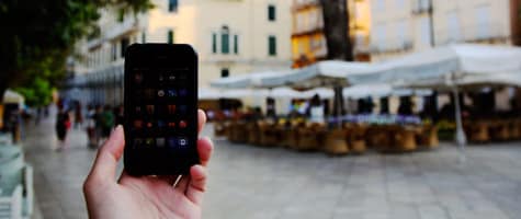 Photo of the Week: iPhone 3GS in Corfu