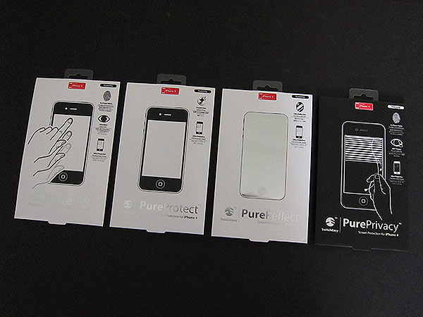 First Look: SwitchEasy Pure(AR), PureProtect, PureReflect + PurePrivacy for iPhone 4 + iPod touch 4G