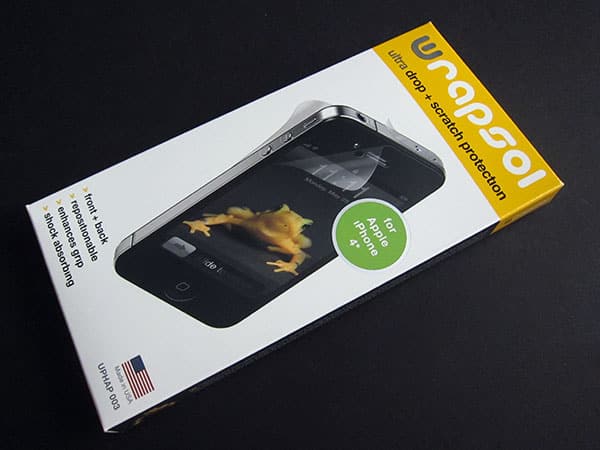 First Look: Wrapsol Ultra Scratch + Clean Screen Protection for iPhone 4