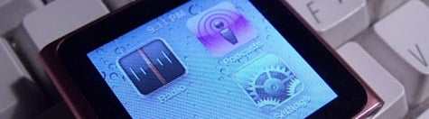 Basic hack developed for iPod nano 6G