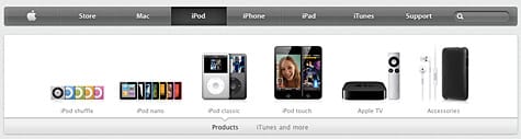 Apple makes modest changes to website design