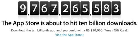 Apple launches 10 Billion App Countdown