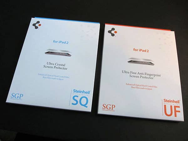 Review: United SGP Steinheil Ultra Crystal + Ultra Fine Screen Protectors for iPad 2