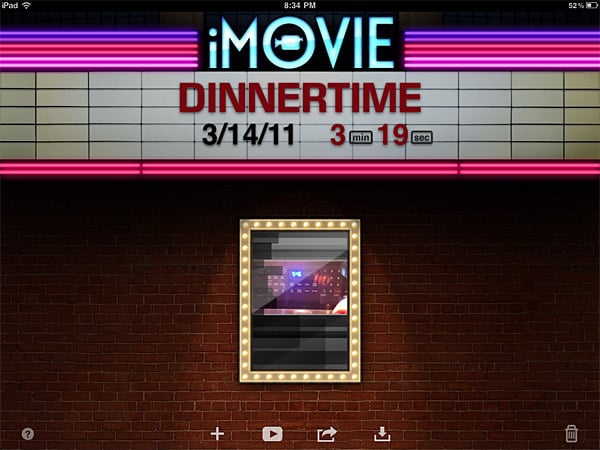 Review: Apple iMovie for iPad 2