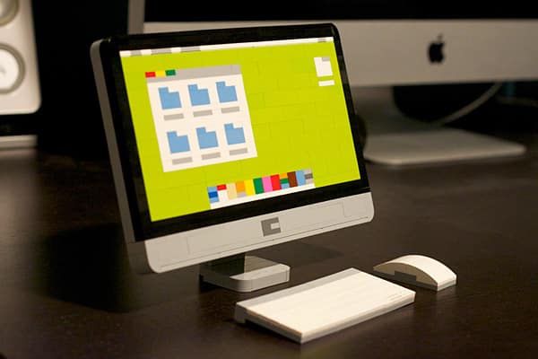 Chris McVeigh Lego iMac