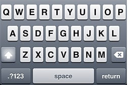 Getting the most out of iOS&rsquo; software keyboard