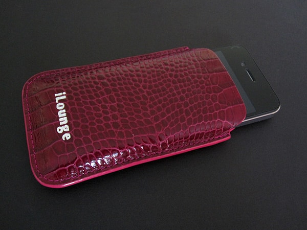 First Look: Lucrin Crocodile Style Leather Case for iPhone 4