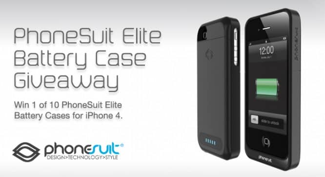 PhoneSuit Elite Battery Case Giveaway – Winners Announced