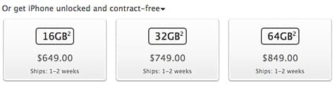 Apple launches sales of unlocked iPhone 4S in U.S.