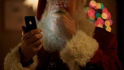 Apple airs new iPhone 4S TV ad: &lsquo;Santa&rsquo;
