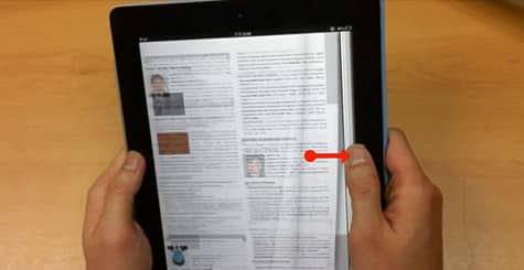 Korean researchers develop new ebook page-turning system
