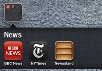 Hiding Newsstand on the iPhone or iPod touch