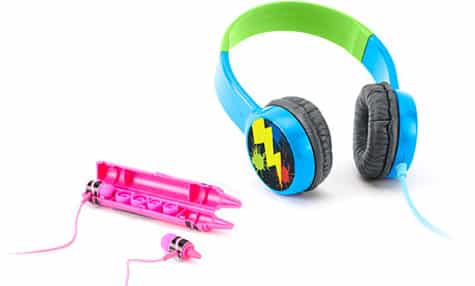 Griffin, Crayola team on kid-focused headphones, cases