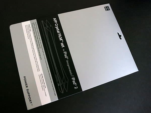 First Look: Power Support AFP Crystal Film + Antiglare Film for iPad (3rd-Gen)