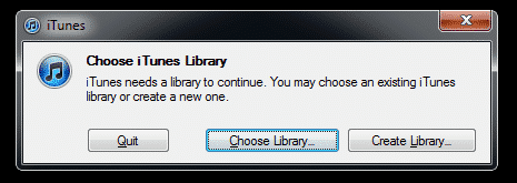 Storing iTunes Library outside of My Documents folder