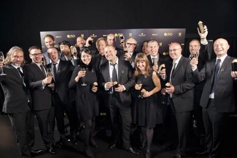 Apple design team accepts D&AD Awards in London