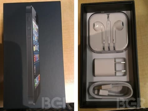 First iPhone 5 unboxing images posted