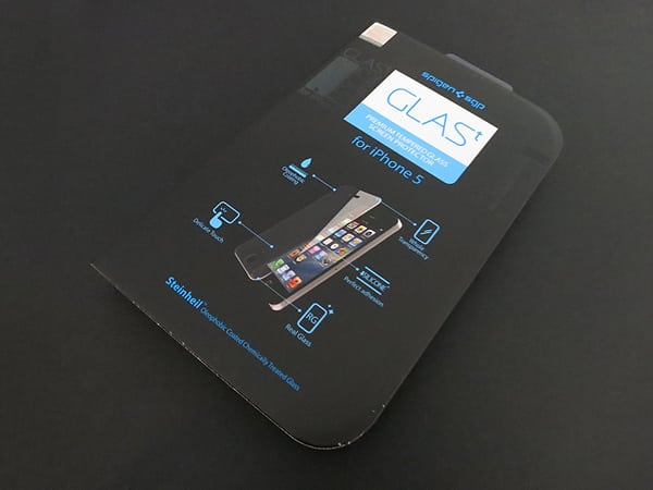 First Look: Spigen SGP GLAS.t for iPhone 5
