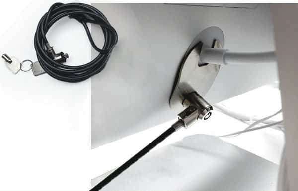 Maclocks iMac Cable Lock + RAM Security Plate