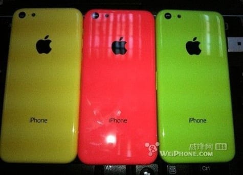 Budget iPhone leak reveals shell colors?