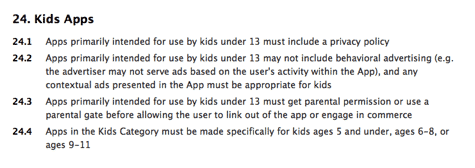 Apple updates Guidelines for Children&rsquo;s Apps
