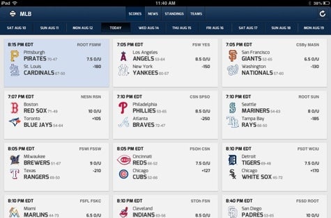 Apps: CBS Sports 6.0, KeyMe, Moose Math + Skype 4.1