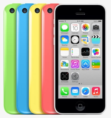 Apple debuts colorful iPhone 5c