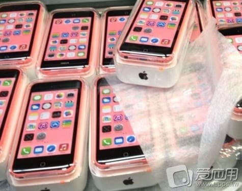 iPhone 5C phones, packaging, manuals leak