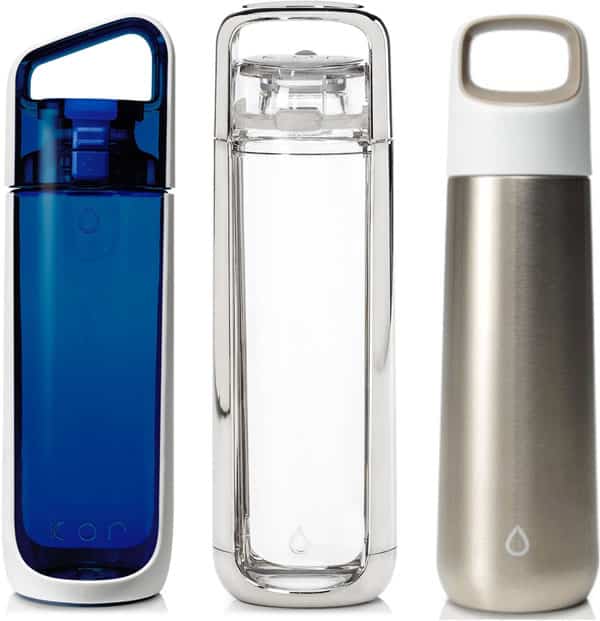 Kor Delta, One + Vida Hydration Vessels