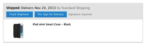 Apple offers Smart Case for Retina iPad mini cellular delays
