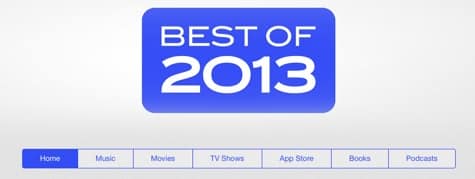 Apple releases ‘Best of 2013’ on iTunes