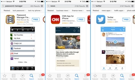 Apple ‘related’ search spotted in App Store