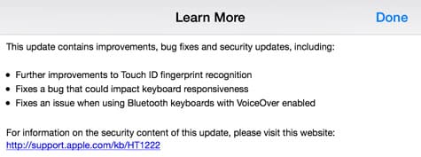 Apple releases iOS 7.1.1