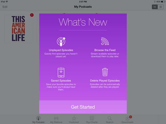 Apple updates Podcasts, iTunes Connect apps