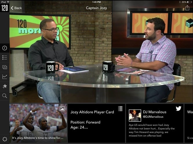 Apps: 120 Sports, Civilization Revolution 2, Health Mate 2.2 + Monster Hunter Freedom Unite