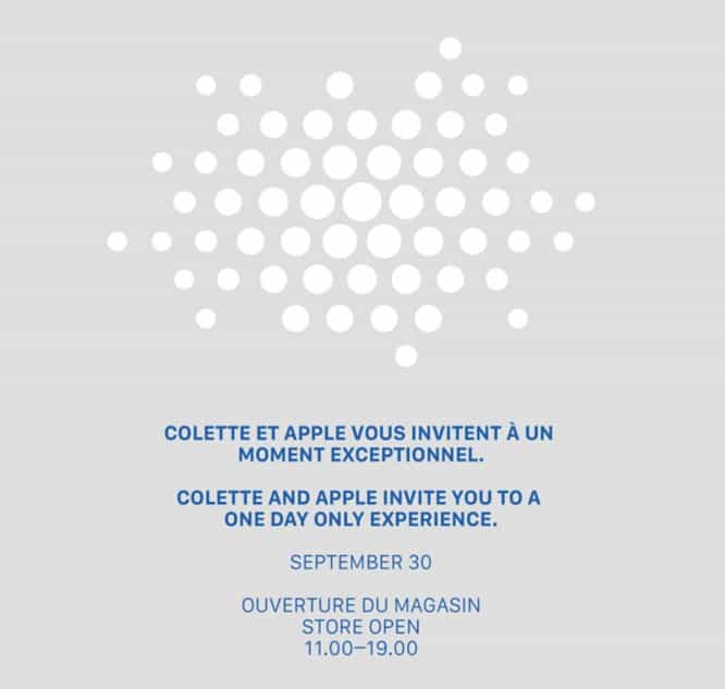 French fashion retailer Colette to hold in-store Apple event