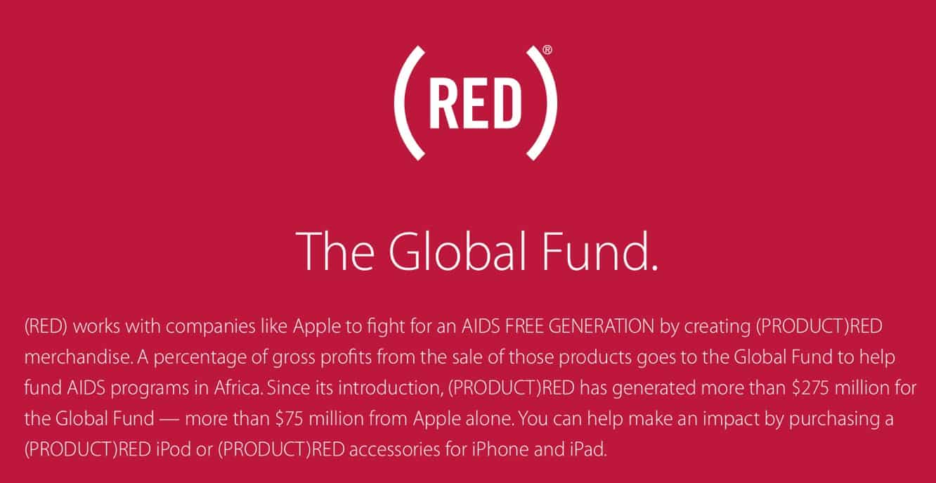 Tim Cook announces $20M raised for (PRODUCT)RED in internal e-mail