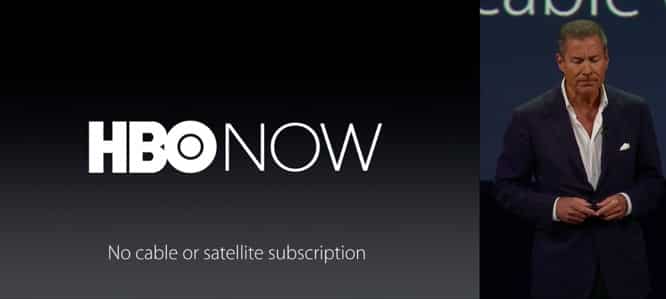 Apple unveils HBO Now channel on Apple TV