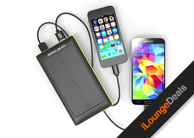 Daily Deal: ZeroLemon SolarJuice 10000mAh battery