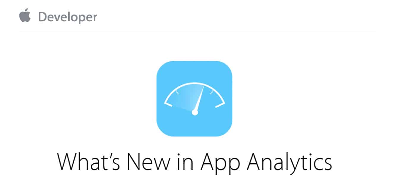 Apple takes App Analytics out of beta, adds new features