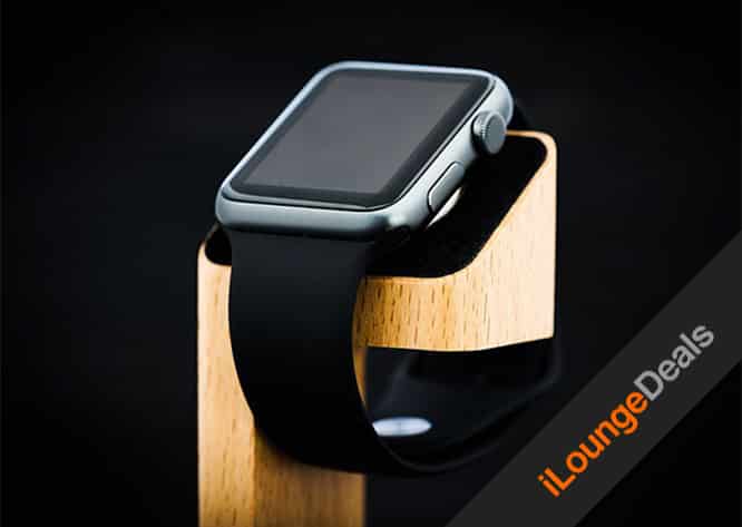 Daily Deal: Wood Apple Watch Charging Stand