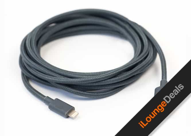 Daily Deal: Braided 10-Foot MFi-Certified Lightning Cable
