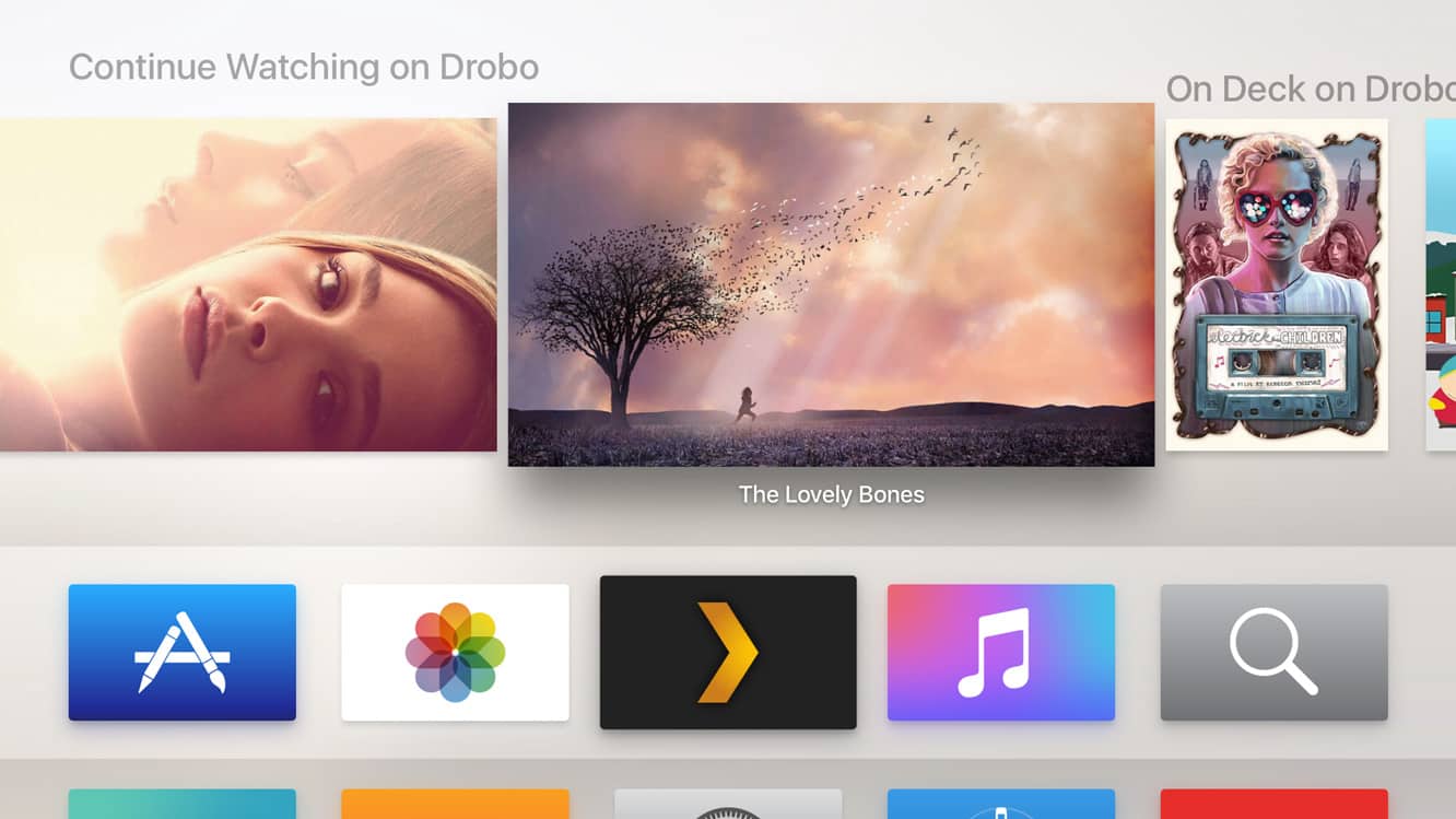Apple TV: Plex now available, Top Charts come to App Store