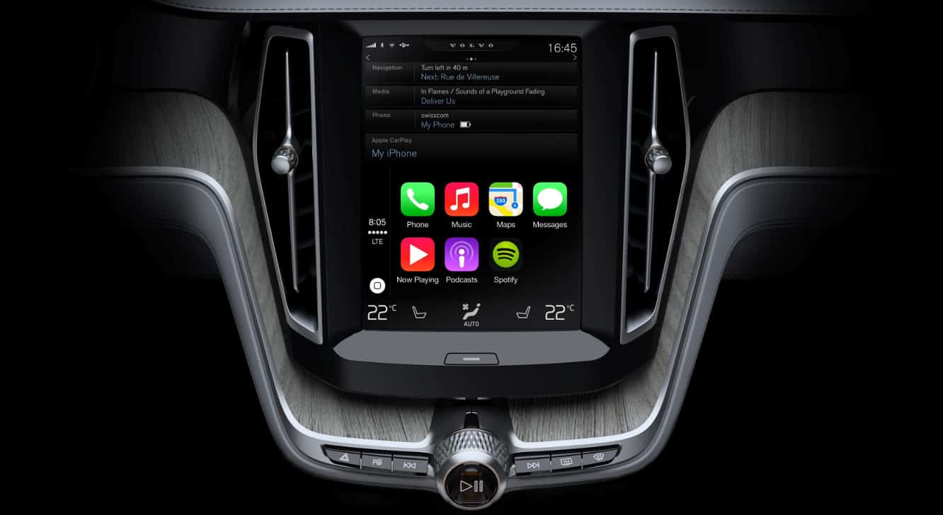 Volvo adds CarPlay to 2016 XC90