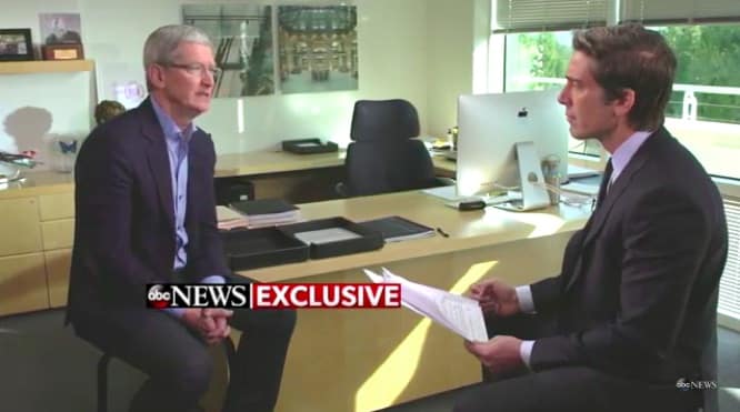 Cook speaks out against FBI iPhone request as Apple pursues stronger security for future iOS updates